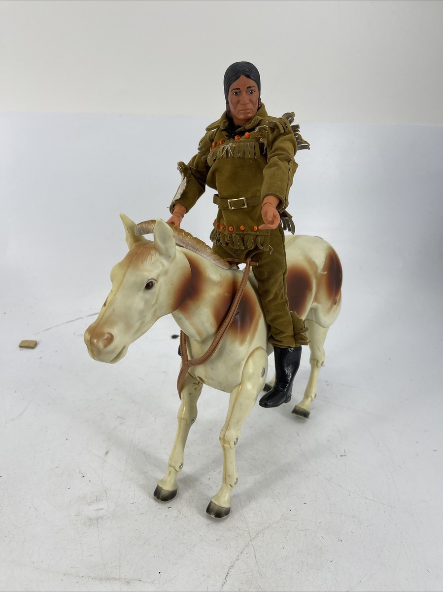 Hubley 1973 SCOUT Lone Ranger Tonto Plastic Horse 23626 with