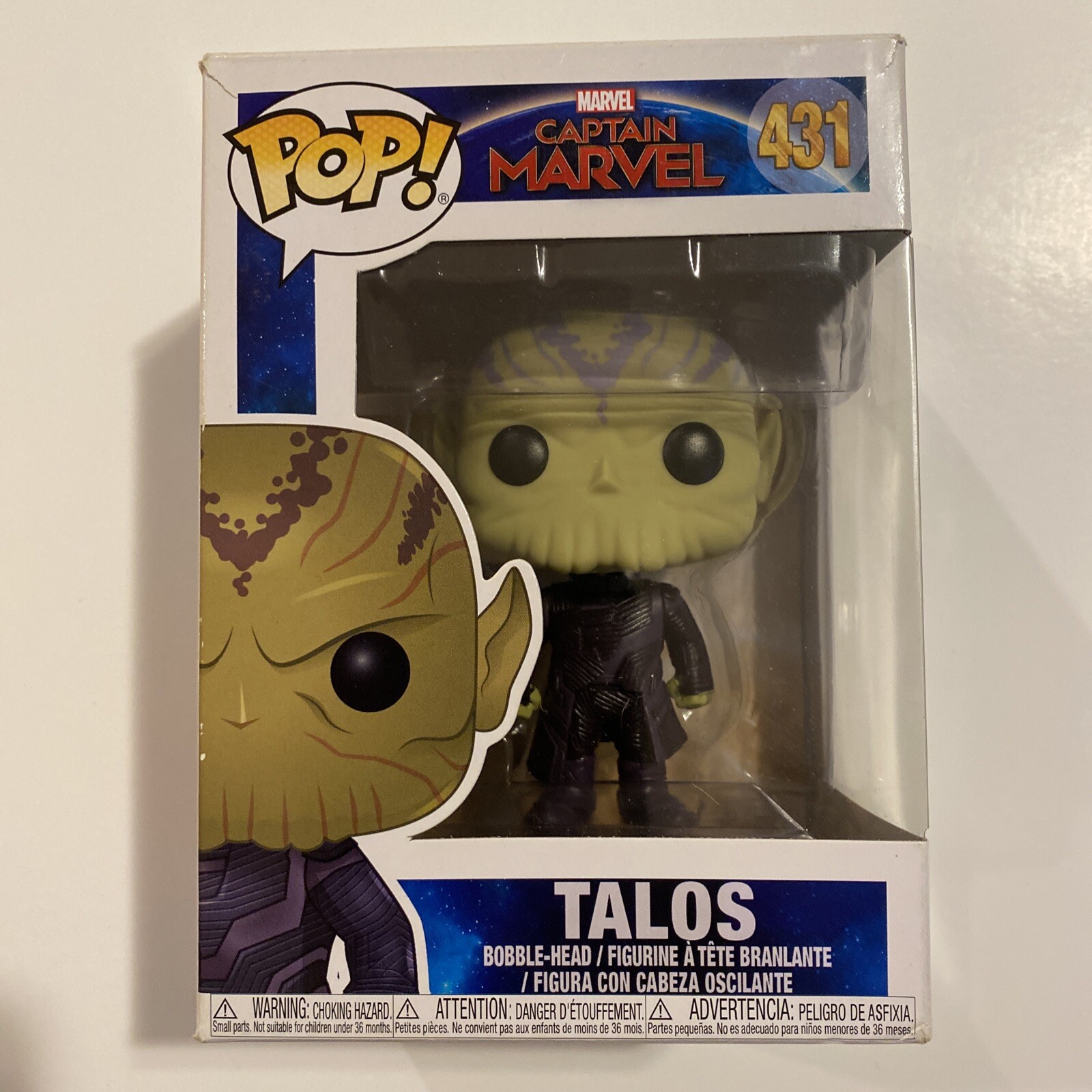 Funko Pop Talos 431 Captain Marvel for 