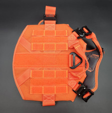 Icefang Tactical Dog Harness Size S Military Style Orange Dog Harness EXCELLENT