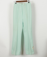 Vintage Tags New 70s JC Penneys Womens Polyester Bell Bottom Pants Seafoam Large