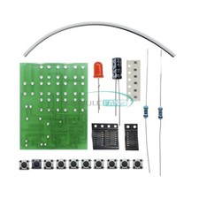 Password Lock DIY Parts Kits Suite Multifunctional Simple Coded For Teaching
