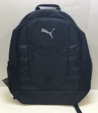 Puma Pliant Backpack, Laptop Sleeve, Padded Straps, Gear Hanger Black 