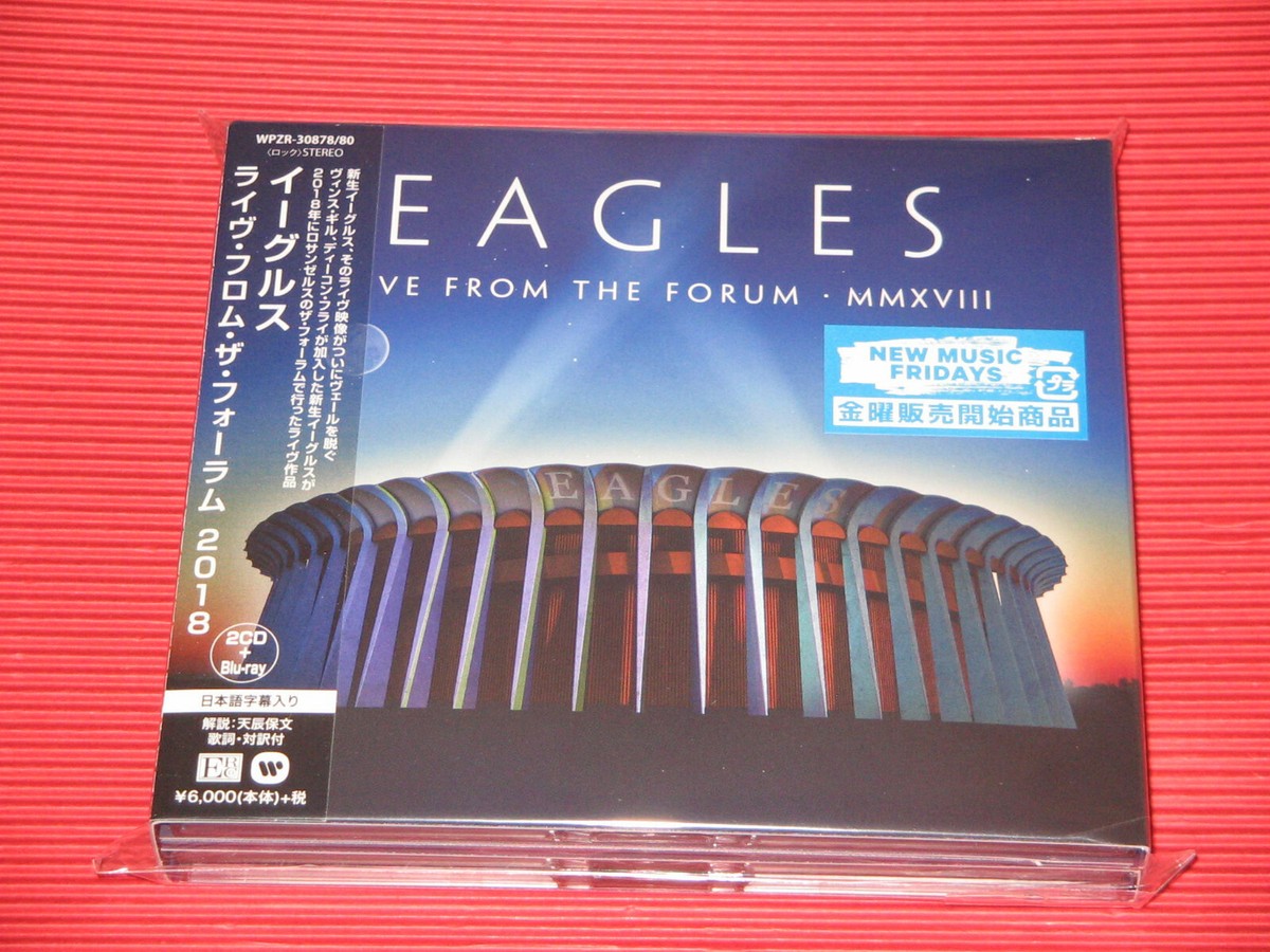 5AT EAGLES LIVE FROM THE FORUM MMXVIII JAPAN 2 CD + BLU-RAY DISC