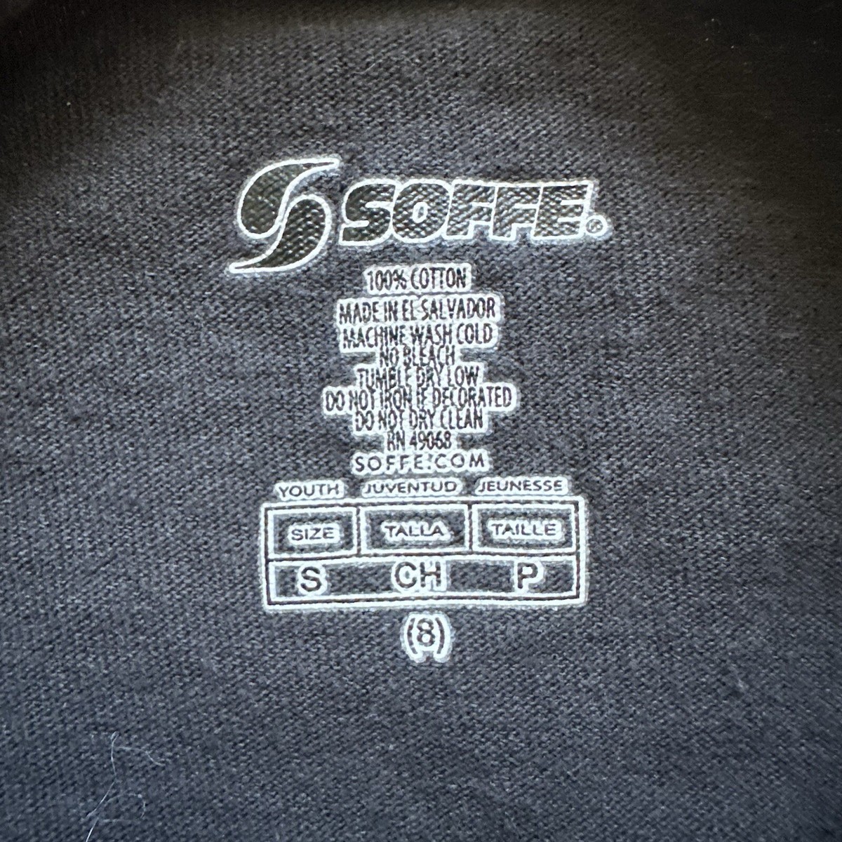 Soffe US Army Youth Kids Small Physical Fitness PRT Uniform T