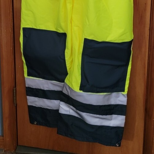 OccuNomix Class E Reflective Bib Overalls - LUX-TENBIB PL-K18 X-LARGE - Picture 6 of 6