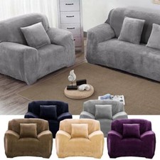 US 1/2/3/4 Seater Stretch Sofa Covers Protector Couch Cover Slipcover Universal