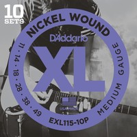 D'addario Exl115 Nickel Wound Blues/jazz Rock Elec on sale D'addario Exl115 Nickel Wound Blues/jazz Rock Elec on sale