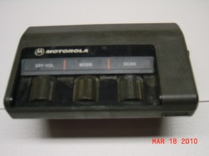 USED Vintage MOTOROLA MARATRAC CONTROL HEAD WITH SCAN