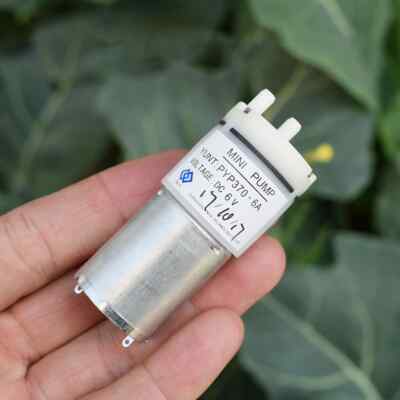 Mini 370 Motor Air Oxygen Pump DC 5V 6V Self-priming Vacuum Pump 3.2L/min Mute