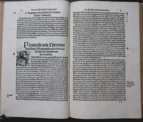 FRÜHDRUCK DEUTSCH MORAL SITTEN 1. AUSGABE PLUTARCH STRASBOURG SCHOTT 1535 - Picture 9 of 15