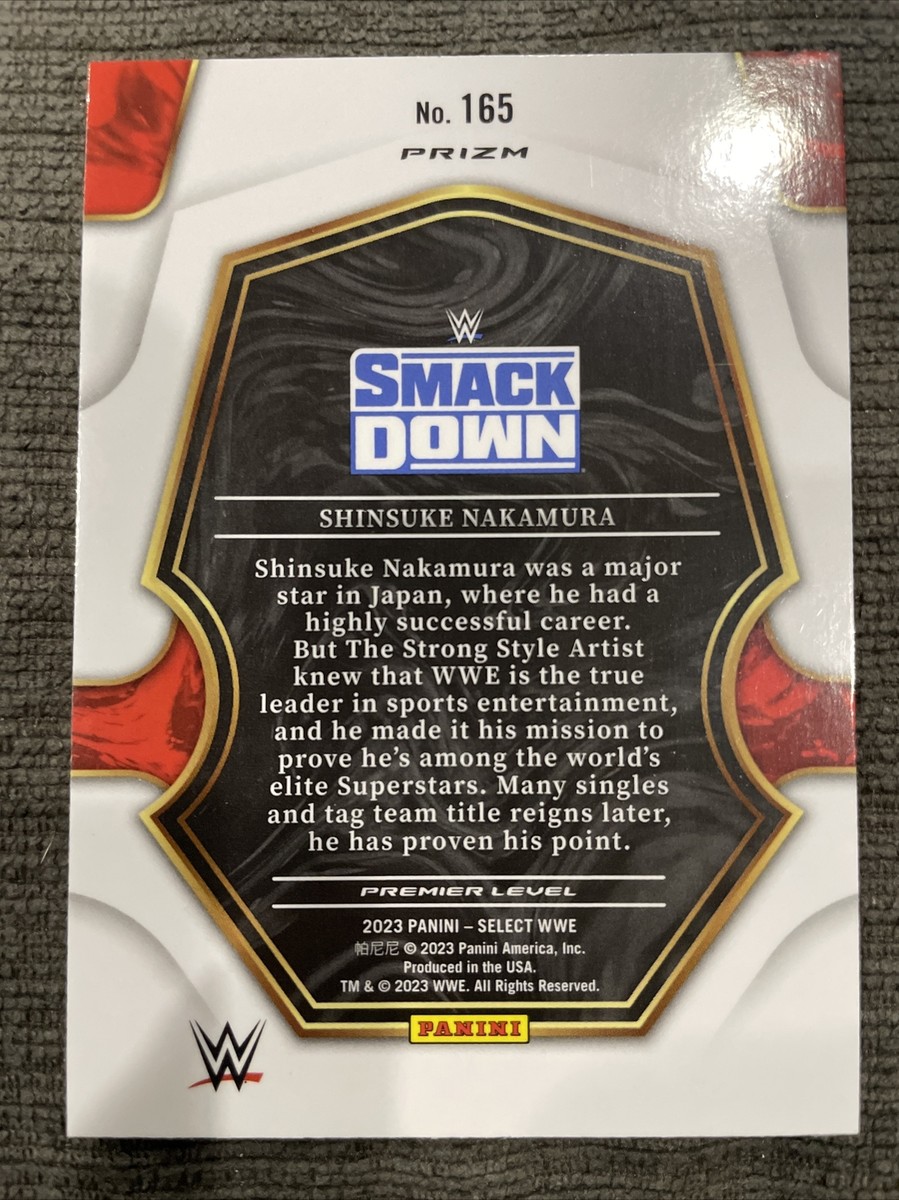 2023 WWE Select Shinsuke Nakamura Card #165 Premier Level