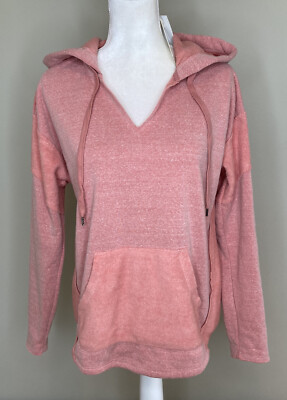 C&C California NWT Women s Hoodie Pullover Sweatshirt Size M In Canyon tulip i7