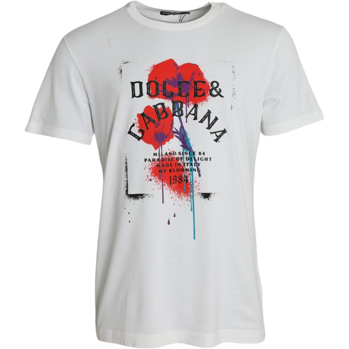 春❣️DOLCE & GABBANA ホワイト Tシャツ 23602300_54040069_322.jpg