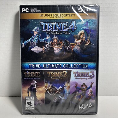 Trine Ultimate Collection 4 Collection PC Digital Download New Sealed
