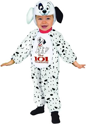 Ciao Costume Bimbo Baby Dalmata Carica dei 101 Originale Disney Vestito  Bambino