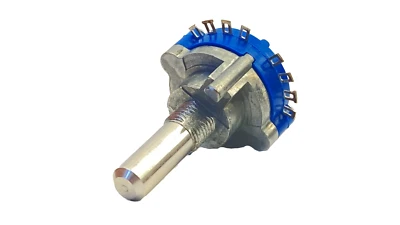 2x ALPS Drehschalter SRRN142100 3-polig 4 Positionen 3P4T