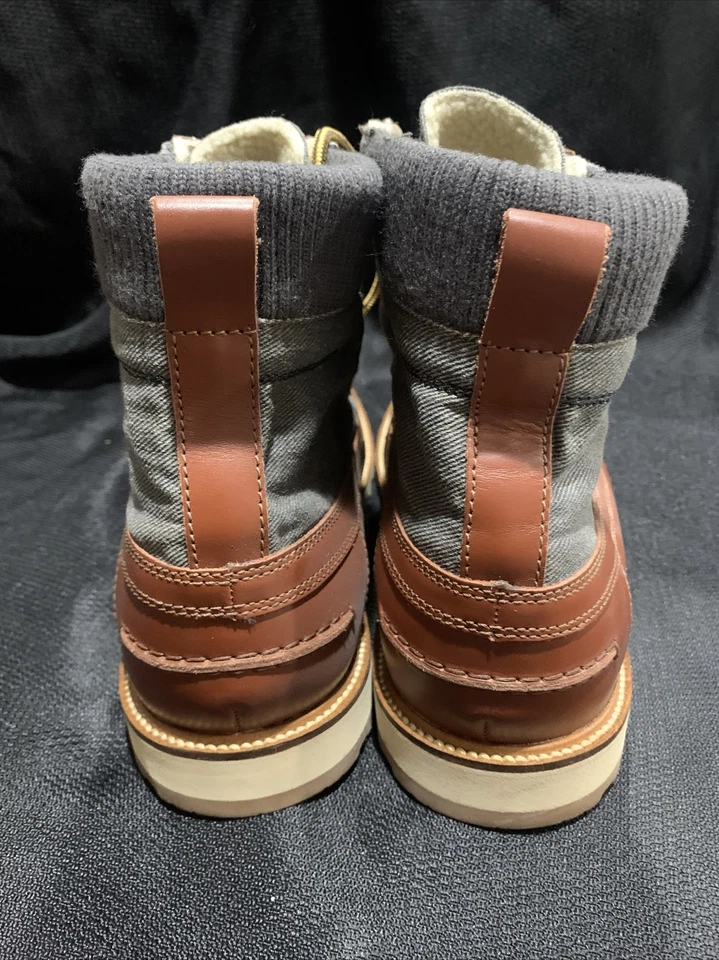 Bota Lacoste Lousteau 2 SRM Cuero Borgoña Marrón Para Hombre Talla 13 Uso Mínimo Foto 4 de 4