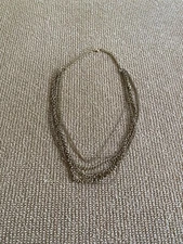 Gold Multi-Chain Statement Necklace, New