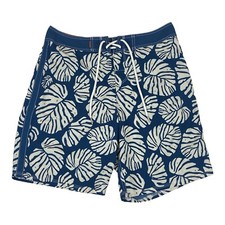Quiksilver Waterman Men's Throwback Print Board Shorts 8" Swim Trunks Size 30