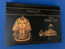 King Tut Sphinx Famous Places 100th Anniversary Exhibition Engraving Art Kit NEW