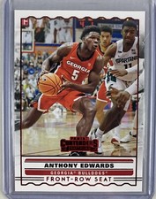Anthony Edwards 2020-21 Panini Contenders Draft Picks Front Row Seat Red Foil SP