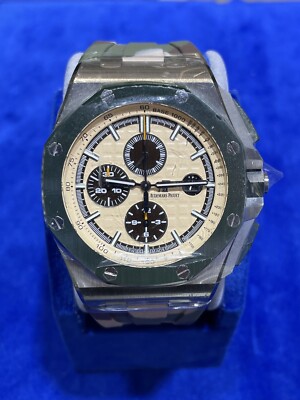 Audemars Piguet Royal Oak Offshore Beige Men's Watch - 26400SO.OO.A054CA.01