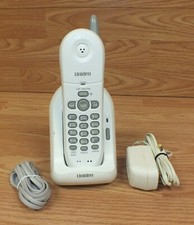 Uniden EXP 4540 DC 9V 1-Line Cordless Phone With Handset Locator  Power Supply