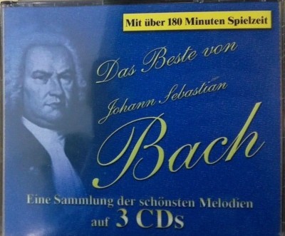 Johann Sebastian B SAMMLUNG Das Beste Die schönsten Melodien KLASSIK 3 CD's Neu