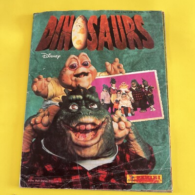 Panini Disney Dinosaurs Sticker Album Series The Dinos Sinclair 1994 Complete