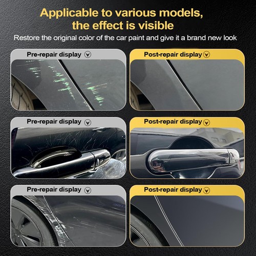 Black Car Paint Polishing Scratch Remover Wax 120ml Auto Paint Scratch Remover - Picture 6 of 12