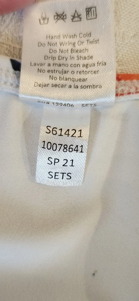 Traje de baño Venus One Piece halter blanco floral para mujer talla 6 Foto 4 de 4