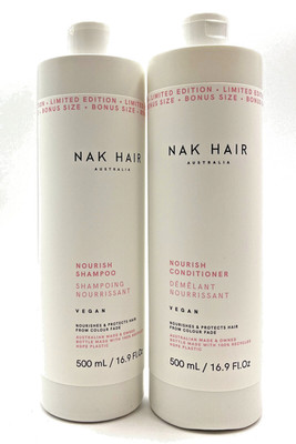 Nak Hair Australia Nourish Shampoo & Conditioner 12.68 oz Duo