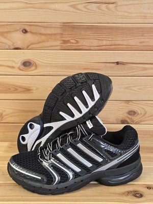 Size 10-Men s adidas Adistar Control 5 Core Black Cloud White Carbon KI6150 NEW