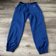 Carhartt Force Essential Scrub Joggers Pants Womens Small Petite Blue C54106P