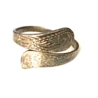 Vintage Ring tested 925 STERLING SILVER Size 6 Band Jewelry lot y
