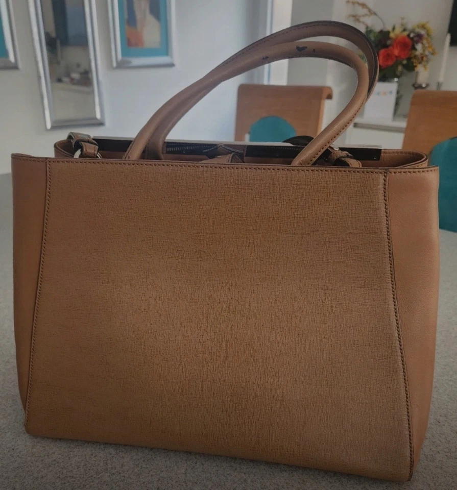Fendi 2Jours Tote Medium Brown Bag - Image 2 of 4