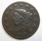 Photo of a 1832-P Large Cent from an eBay listing that sold on Jul 21, 2026