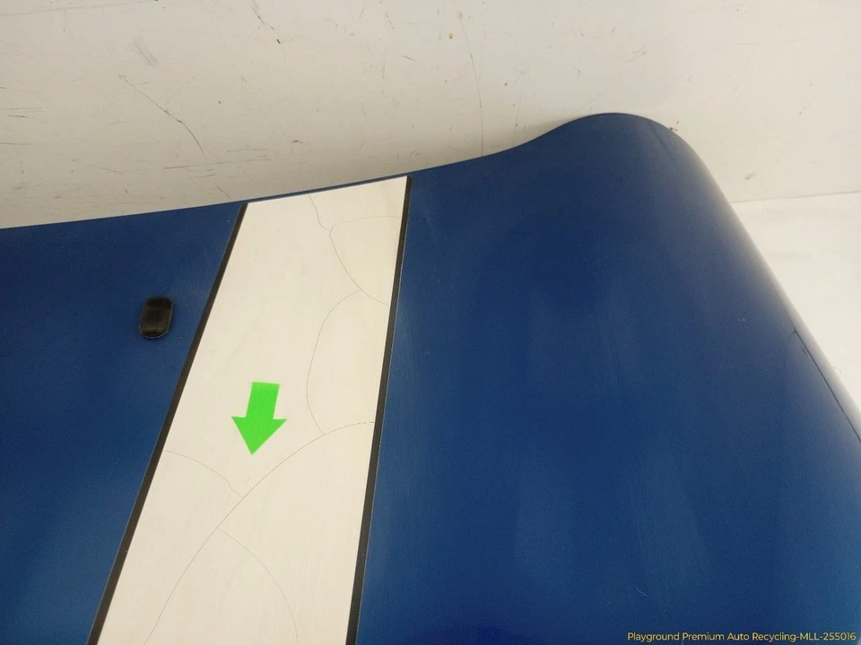 Mini Cooper S R53 Hood Bonnet Panel Blue & White Fits 2005 2006 2007 2008 05 06  - Image 4 of 4