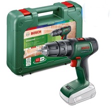 Bosch 18v Cordless Combi Hammer Drill Universal Impact Power for All Bare + Case