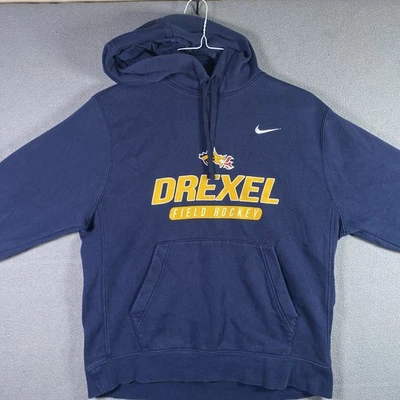 Drexel Dragons Hoodie Mens Medium Navy Blue NCAA Field Hockey Nike Pullover - Image 1 of 4