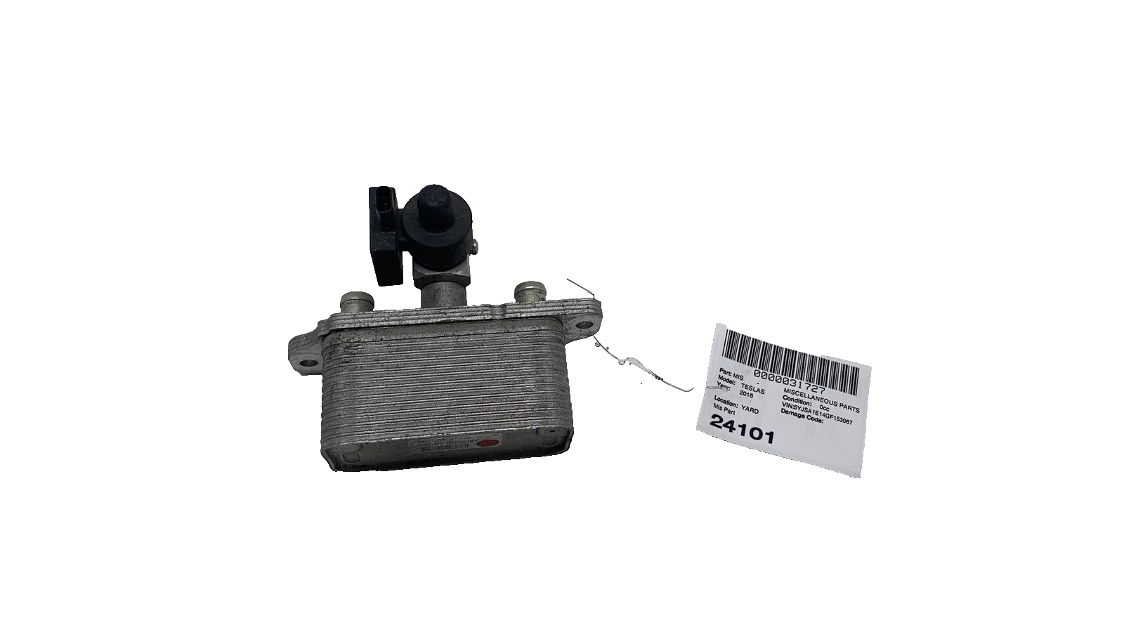 ⭕ 2016-2020 Tesla Model S X Battery Cooler Heat Exchanger Chiller EXV Assembly