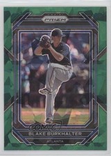 2023 Panini Prizm Green Ice Prizm Blake Burkhalter #10 e9p