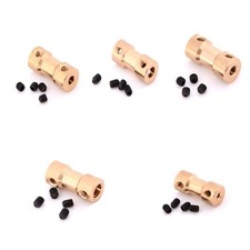 2/3/3.17/4/5mm Motor Copper Shaft Coupling Coupler Connector Sleeve Adapter Nzh