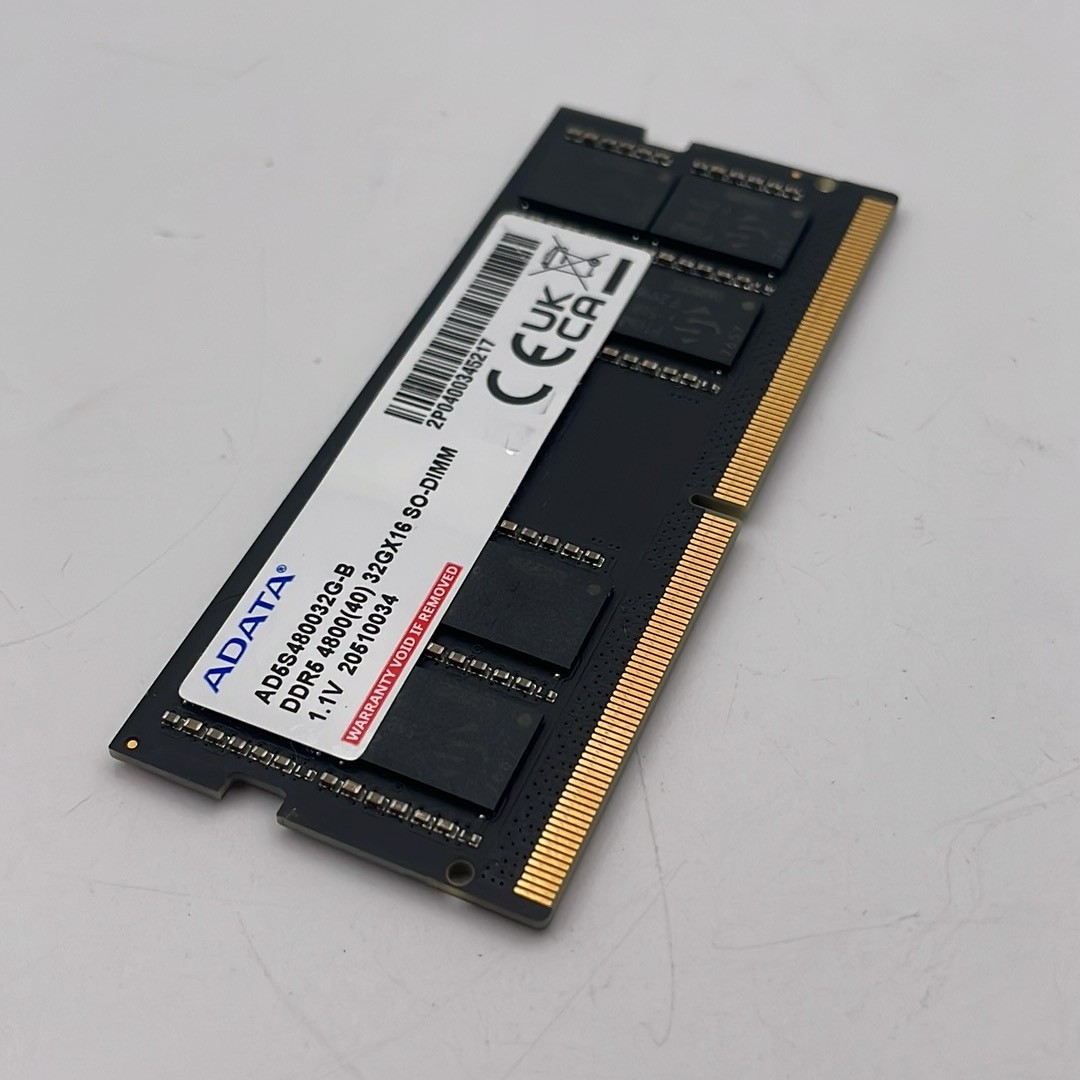 Adata 32GB (1x32GB) DDR5 4800MHz AD5S480032G-B Laptop SODIMM RAM