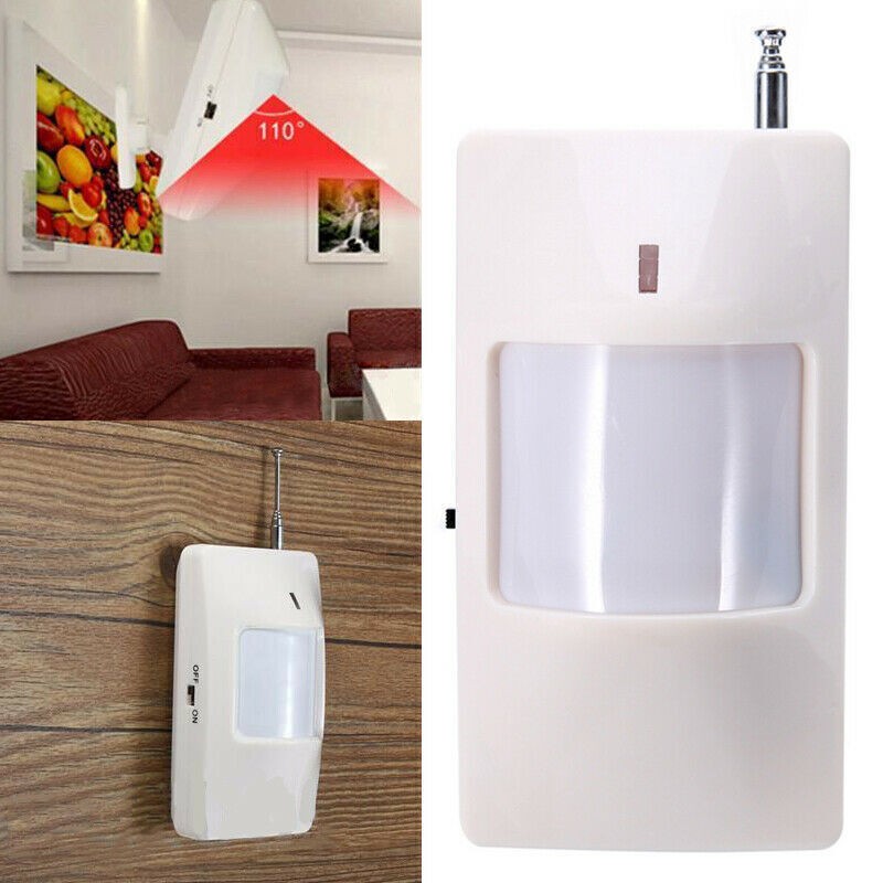 Wireless PIR Motion Detector For 433MHz Home Security Burglar Alarm System