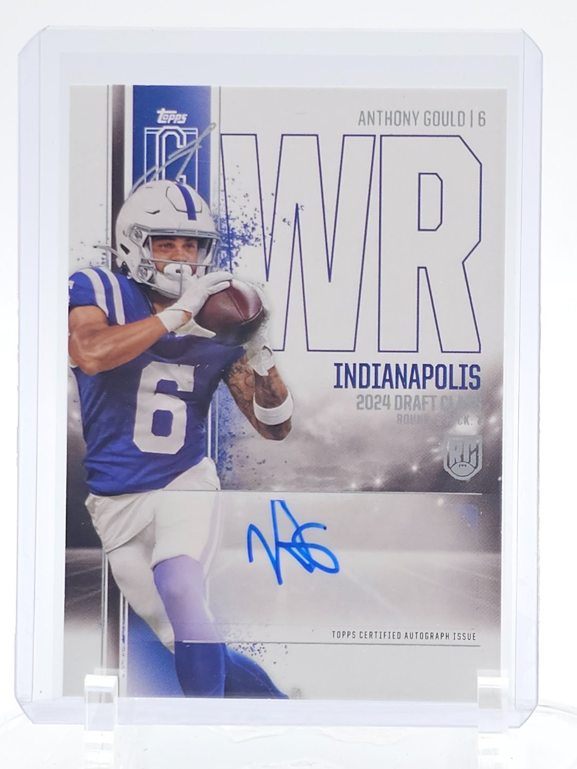 Anthony Gould Topps Signature Class Rookie Class Autograph Variation #RCAAG Base