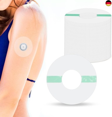 YOUSHARES 60 Stück Pflaster für Freestyle Libre 2, Wasserfest Atmungsaktiv, F