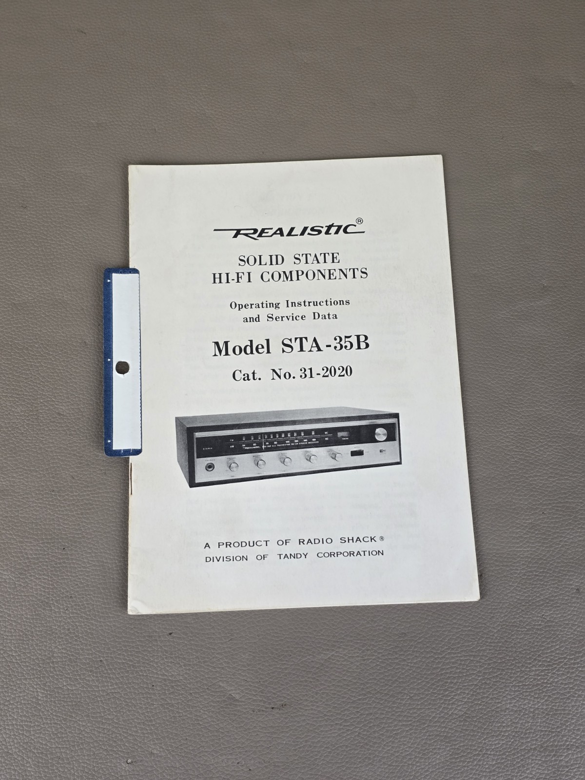Realistic STA-35B vintage audio equipment - eBay listing photo 3