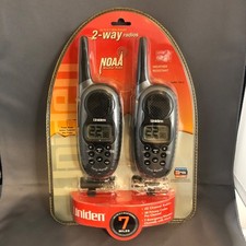 Pair of Uniden GMRS 720-2 Walkie-Talkie 7 Mile Long Range 2 Way Radios Brand New