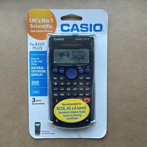 Casio FX-83GT Plus Scientific Calculator Black Factory Sealed New
